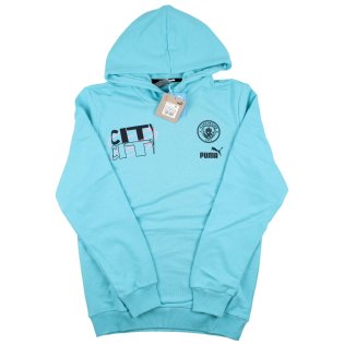 Man City Ftblcore Graphic Hoody Hero Blue