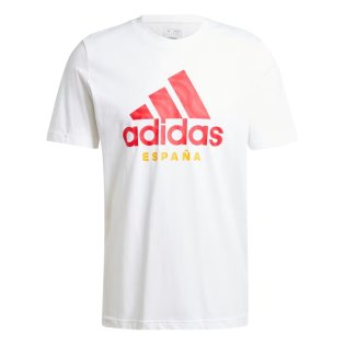 Spain Dna Graphic Tee White Iu Uksoccershop