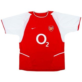 Arsenal 2002 04 Home Shirt XL Very Good OLjRsf Uksoccershop