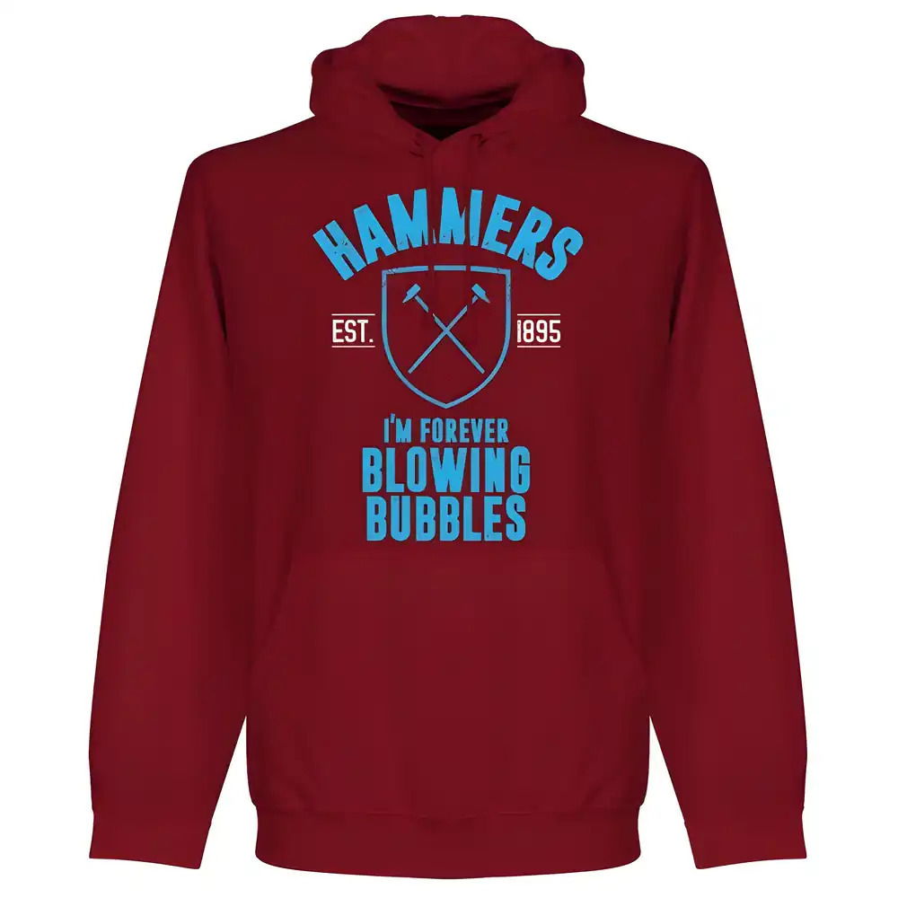 West Ham Established Hoodie - Maroon