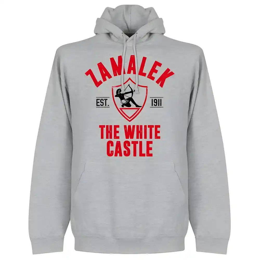 Zamalek Established Hoodie - Grey
