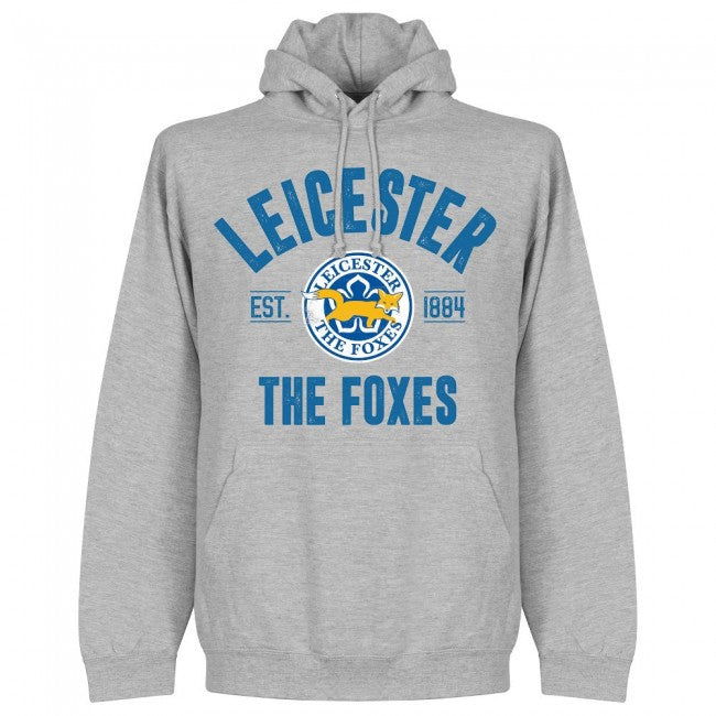 Leicester Established Hoodie - Grey