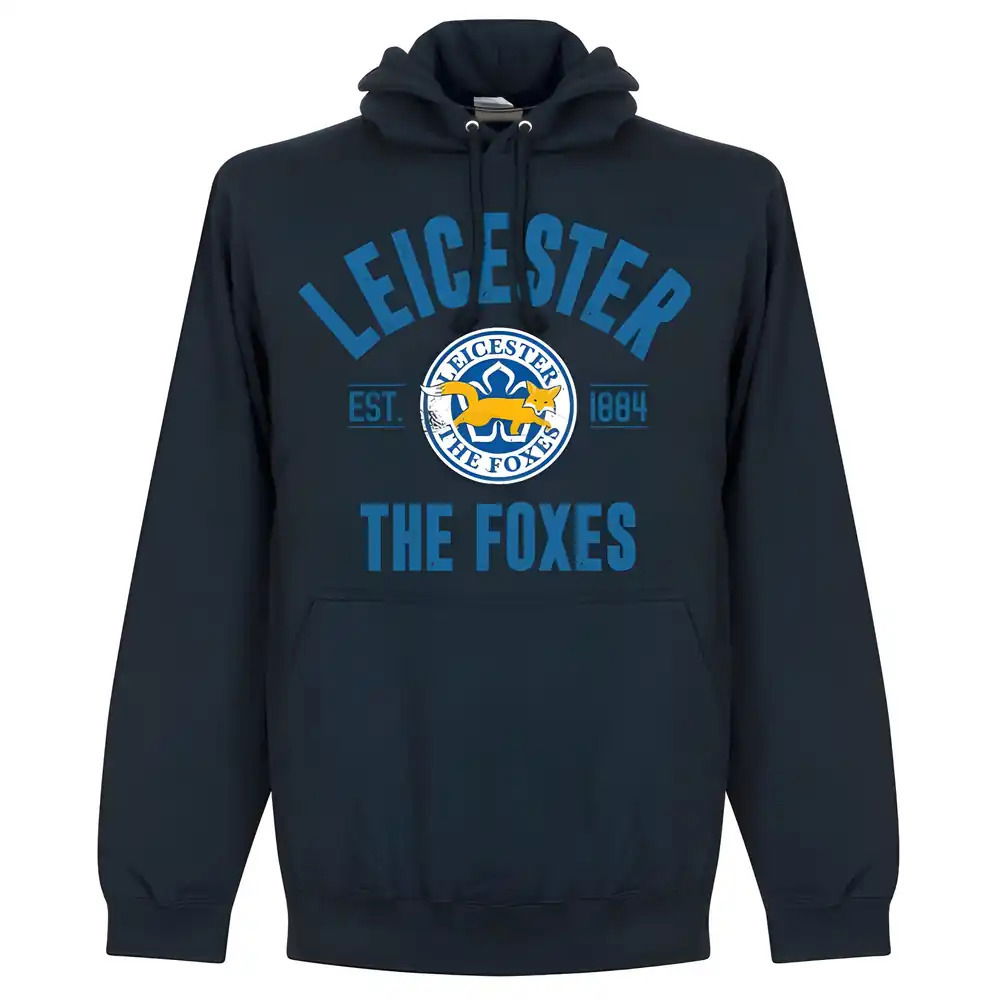 Leicester Established Hoodie - Navy