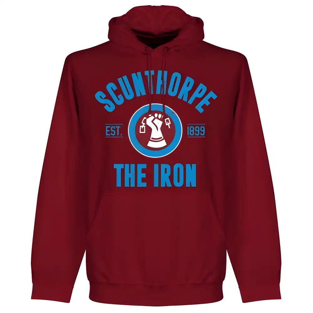 Scunthorpe Established Hoodie - Maroon