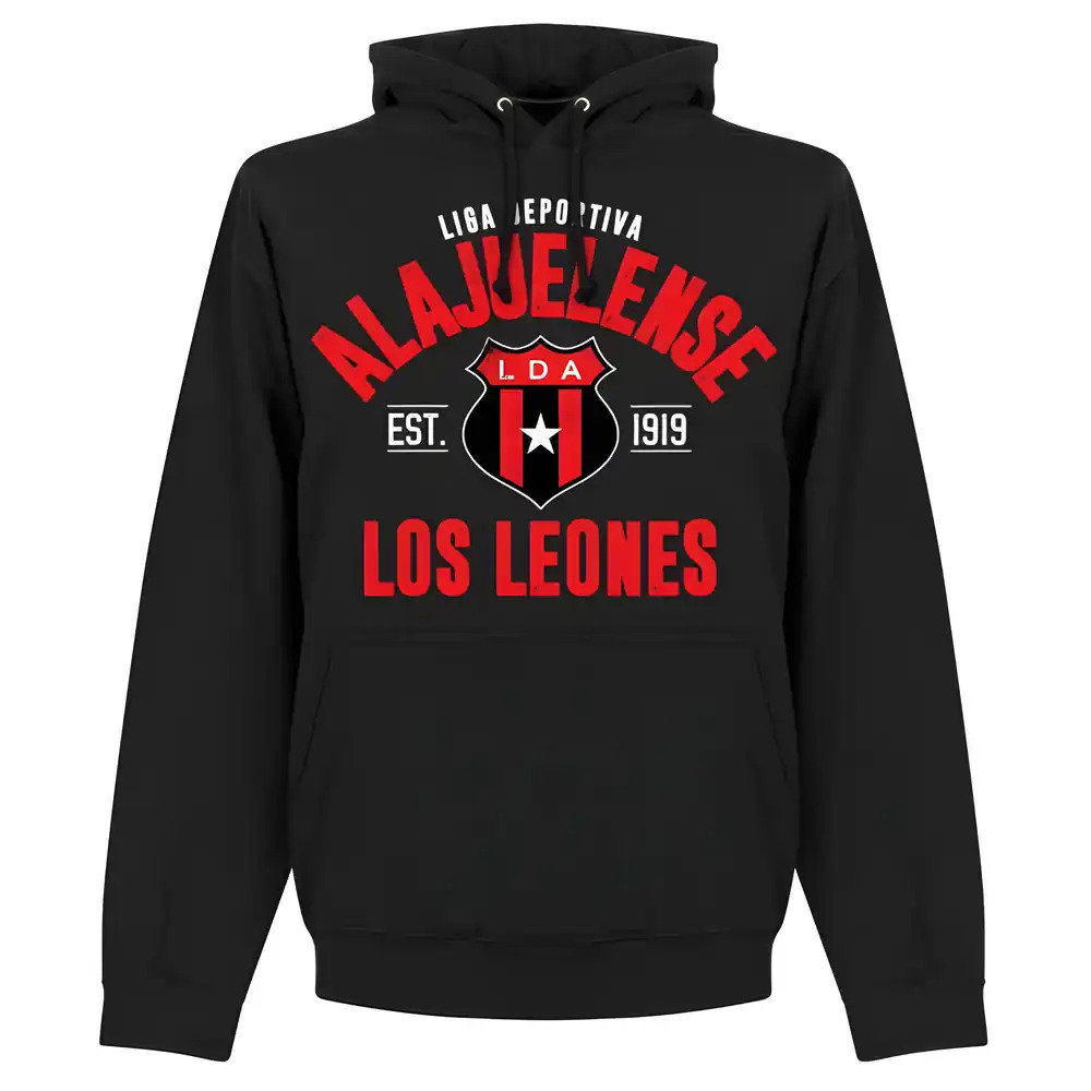 LD Alajuelense Established Hoodie - Black