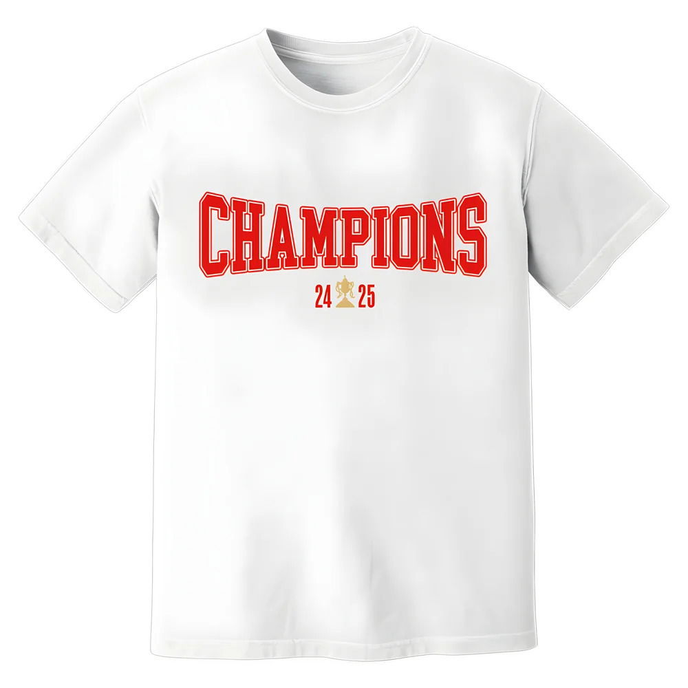 Aberdeen 2024-25 Champions T-Shirt (White)
