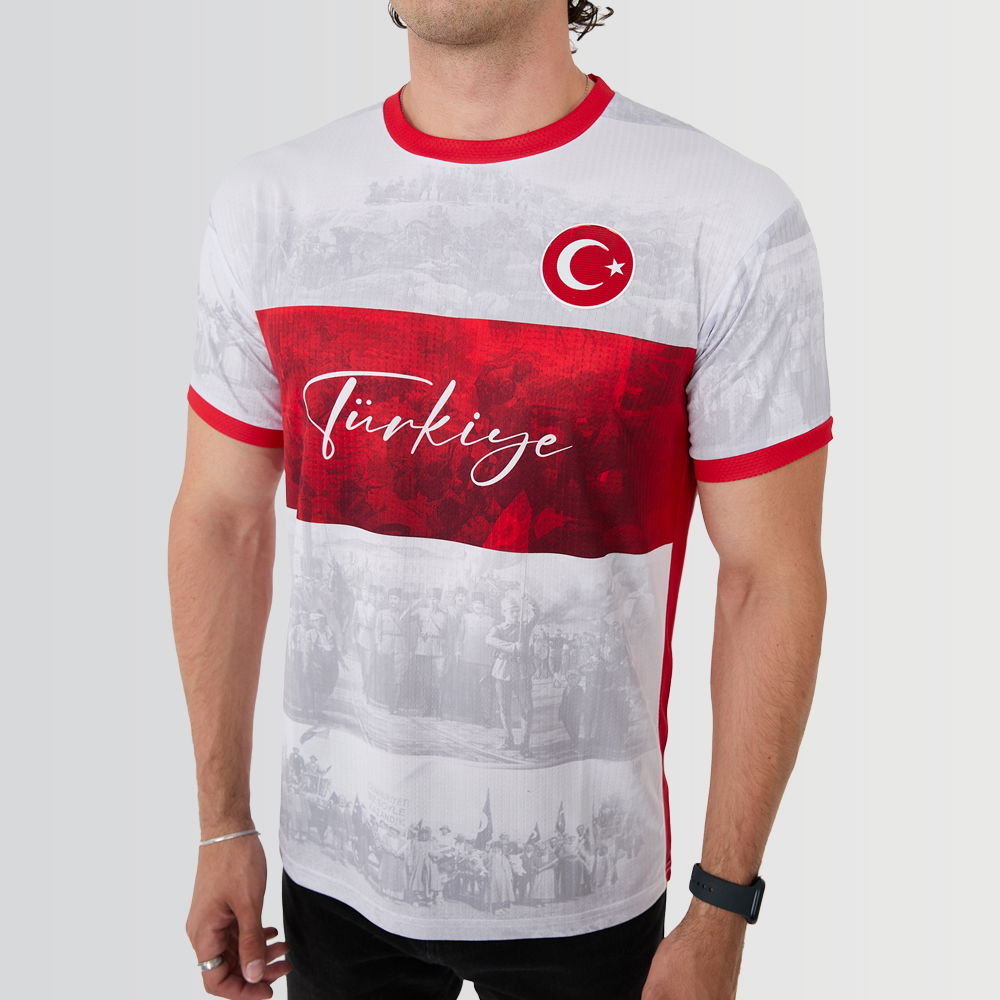 Turkey Legacy Football Jersey (Wolvate) Adult Short Sleeve