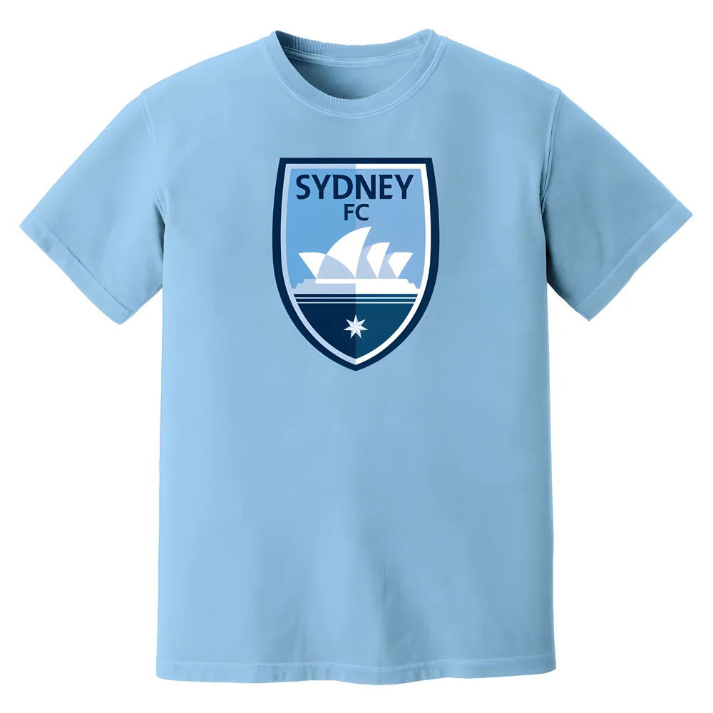 Sydney FC Badge T-Shirt (Sky)