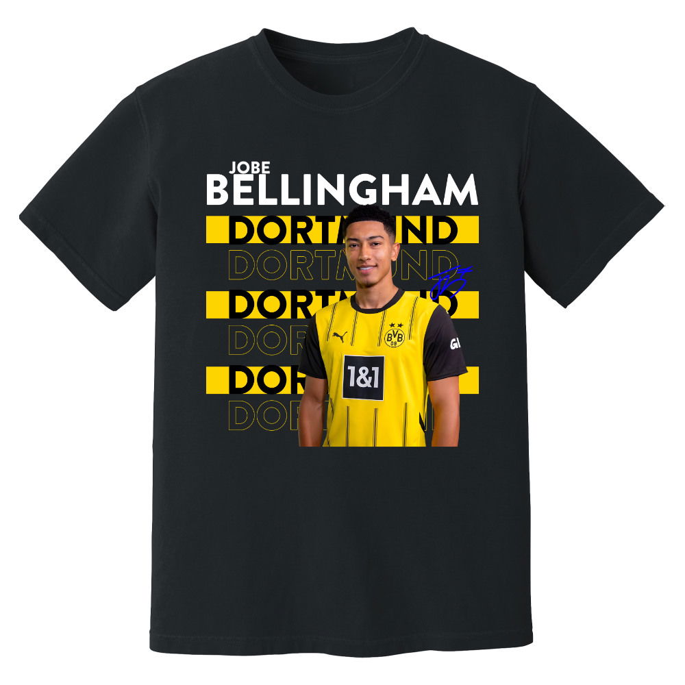 Jobe Bellingham Dortmund New Signing T-Shirt (Black)