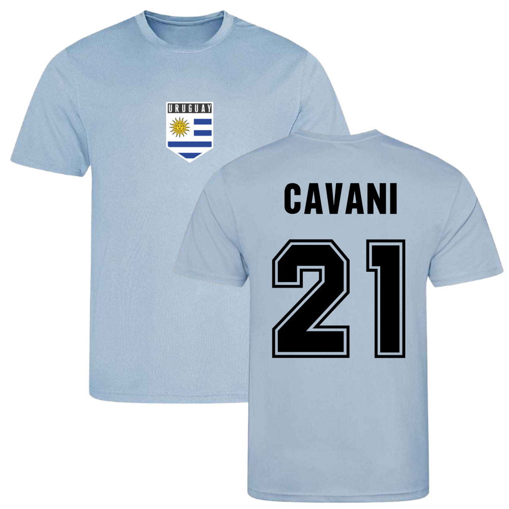 Cavani Uruguay Training Jersey (Sky Blue)