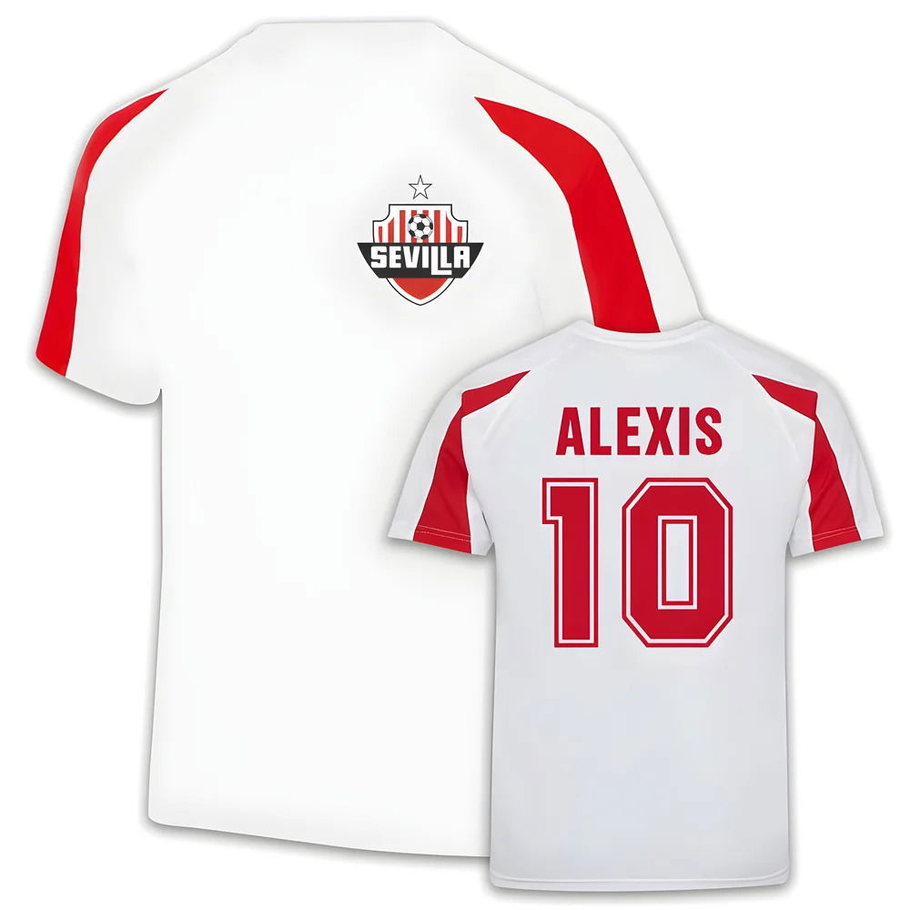 Alexis Sanchez Sevilla Sports Training Jersey (White)