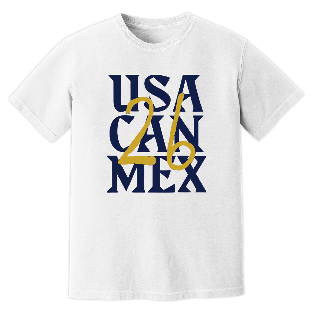 USACANMEX 26 Scotland T-Shirt (White)