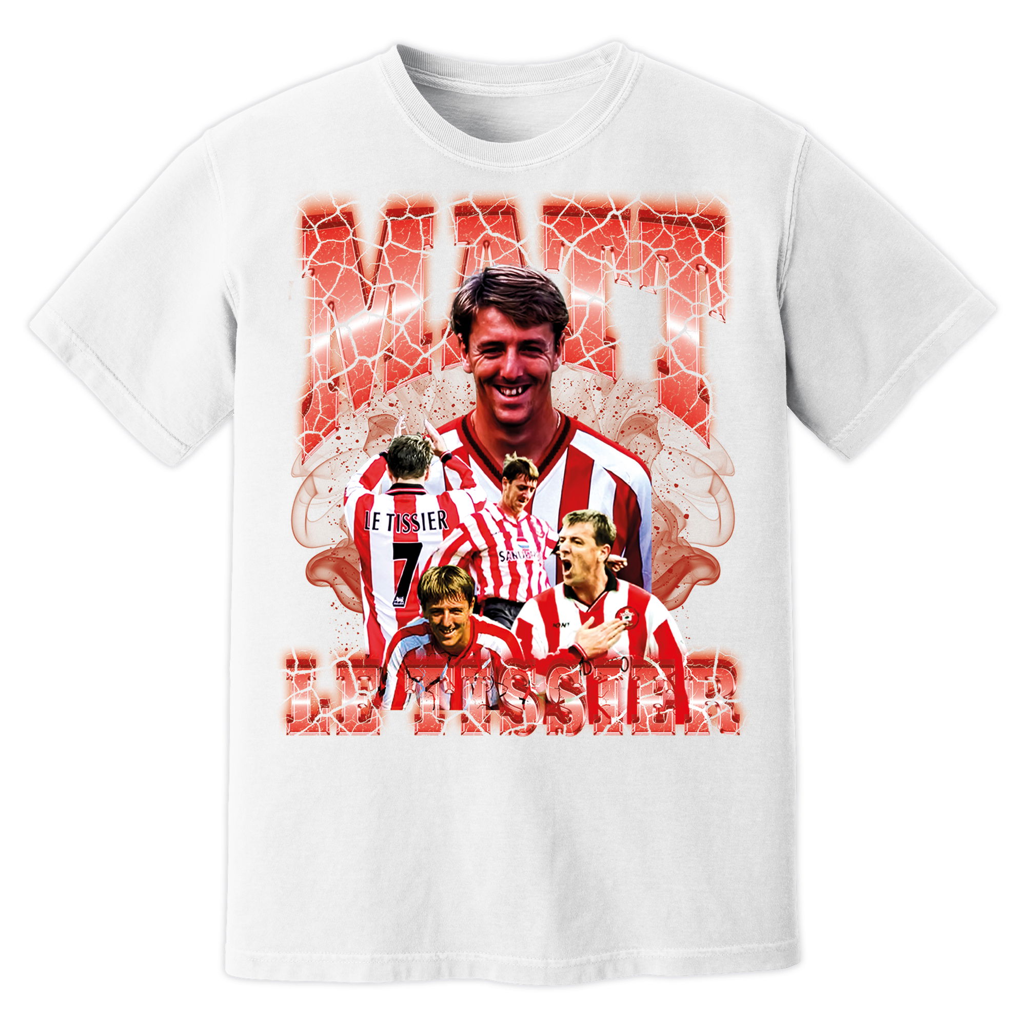 Matt Le Tissier Bootleg T-Shirt (White)
