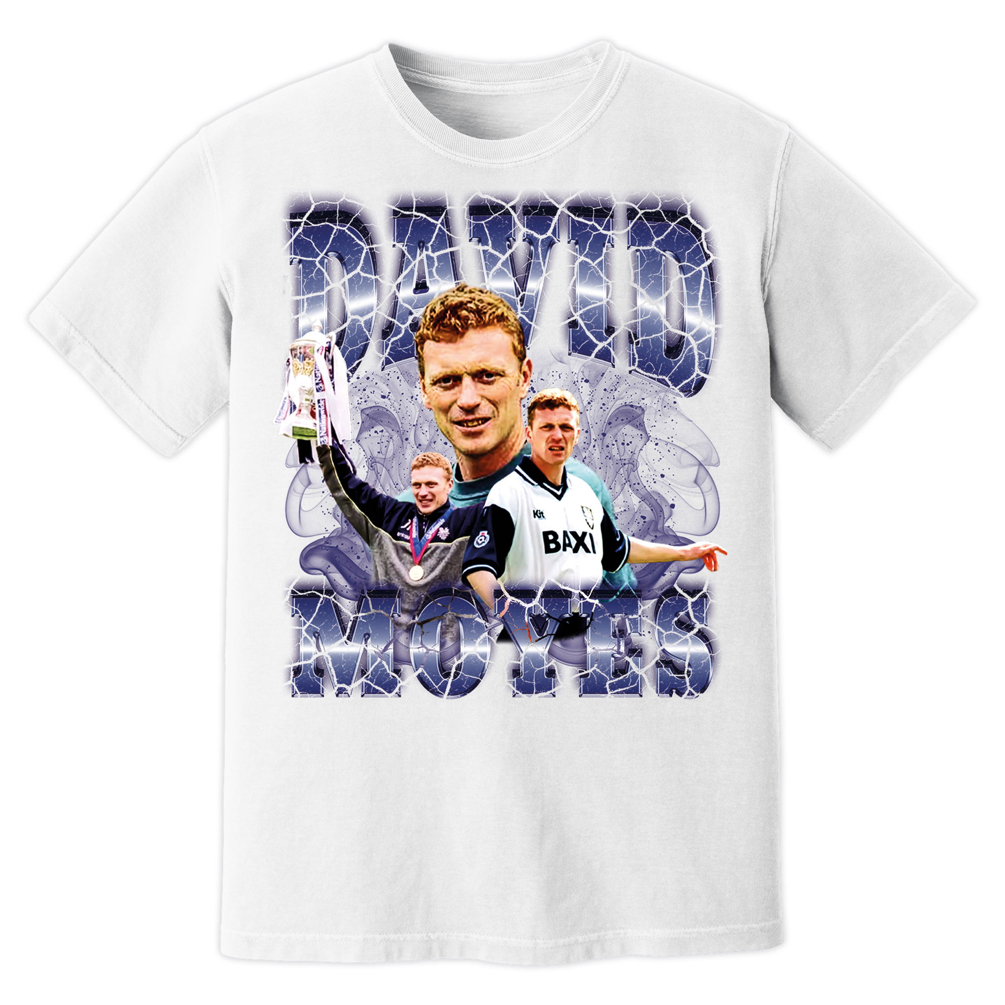 David Moyes Bootleg T-Shirt (White)