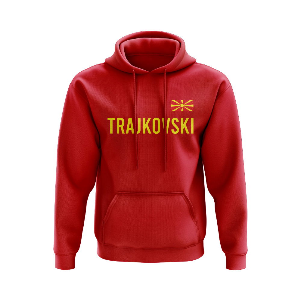 Aleksandar Trajkovski Macedonia Flag Hoody