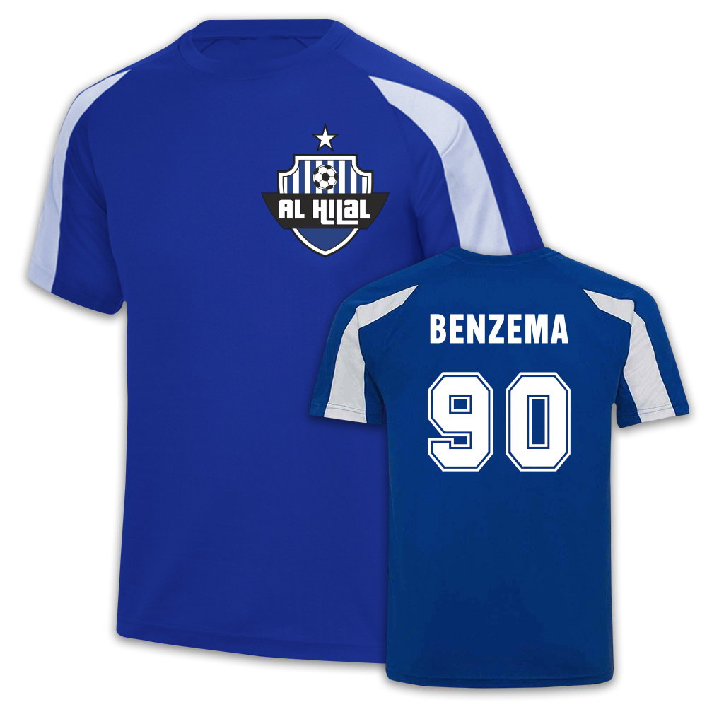 Benzema Al Hilal Sport Training Jersey (Blue)