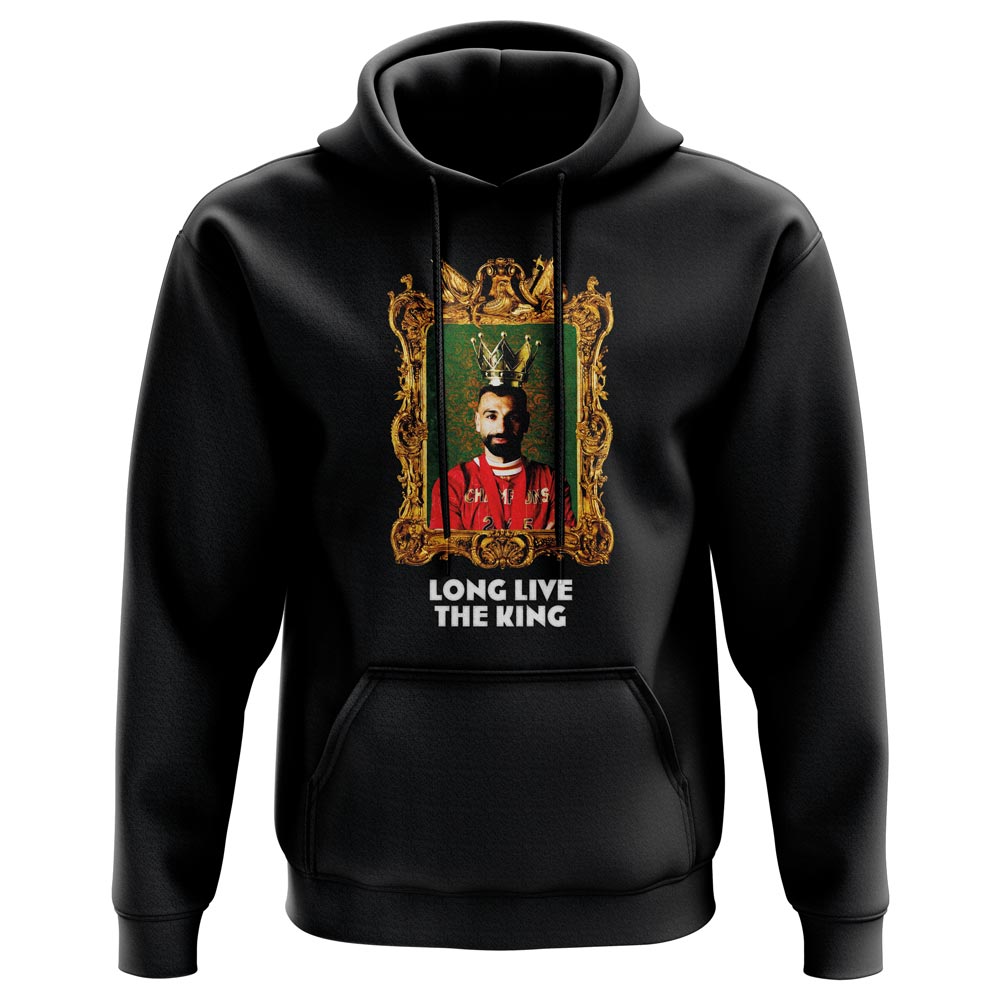 Mo Salah Long Live The King Liverpool Hoody (Black)