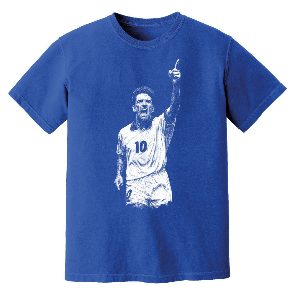 Baggio Italy Phantom Graphic Tee - Blue