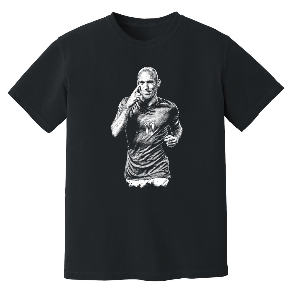 Arjen Robben Holland Phantom Graphic Tee - Black