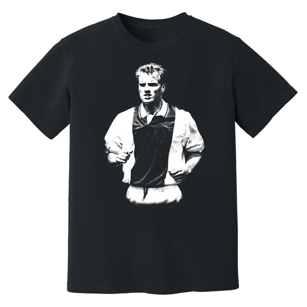 Bergkamp Ajax Phantom Graphic Tee - Black