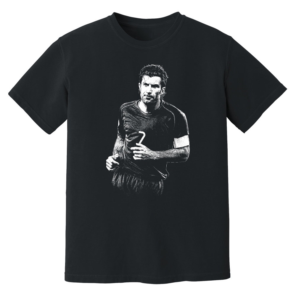Figo Portugal Phantom Graphic Tee - Black