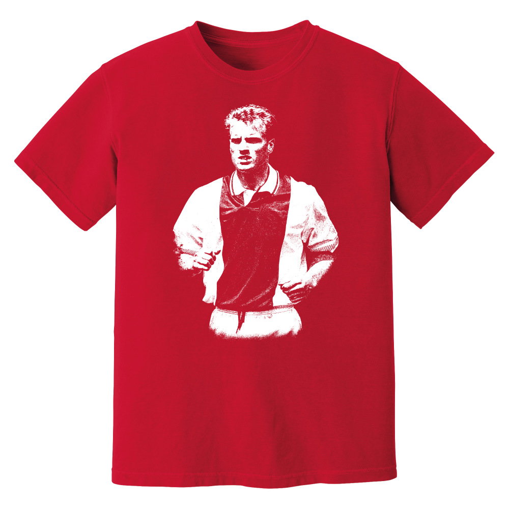 Bergkamp Ajax Phantom Graphic Tee - Red