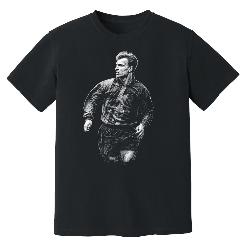 Bergkamp Arsenal 1995-1996 Phantom Graphic Tee - Black