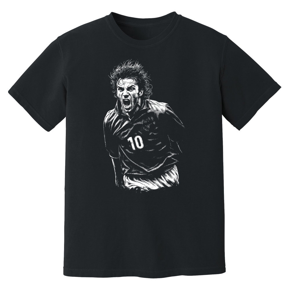 Del Piero Italy Phantom Graphic Tee - Black