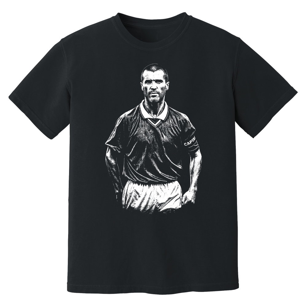 Roy Keane Manchester United Phantom Graphic Tee - Black