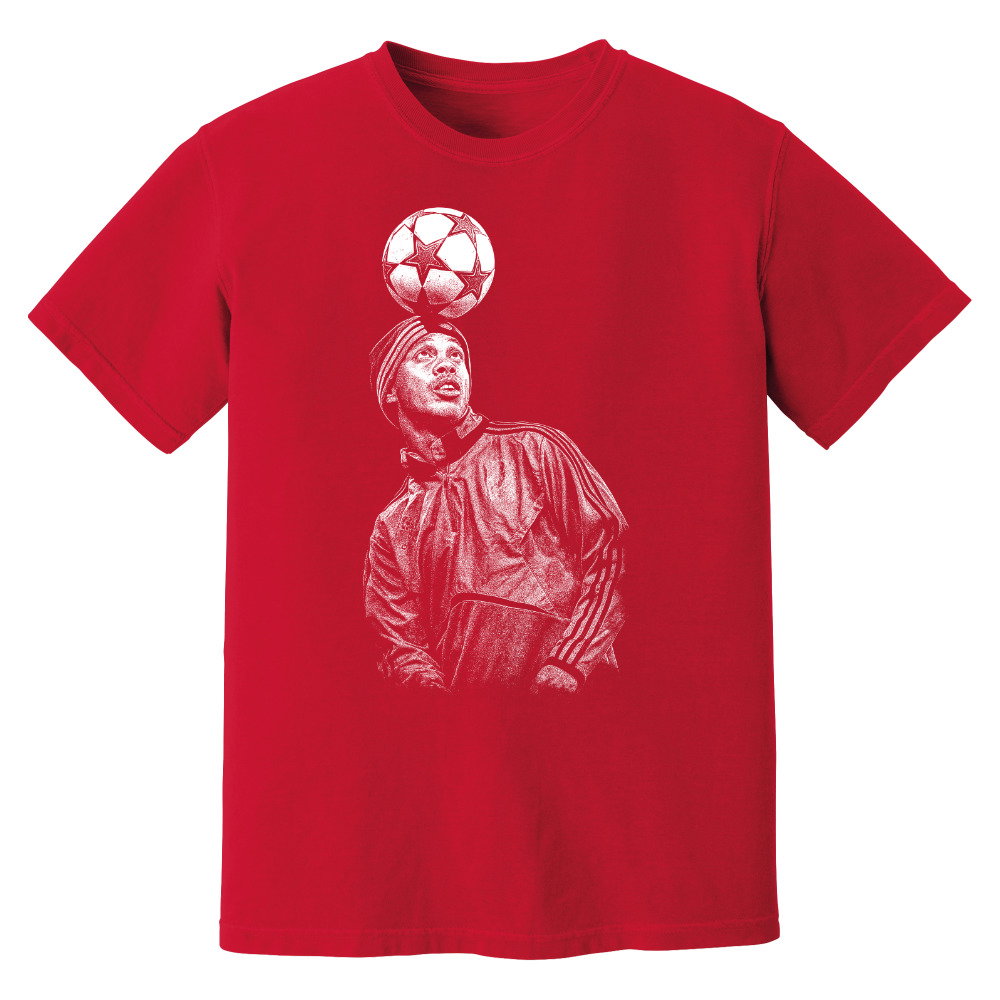 Ronaldinho AC Milan Phantom Graphic Tee - Red