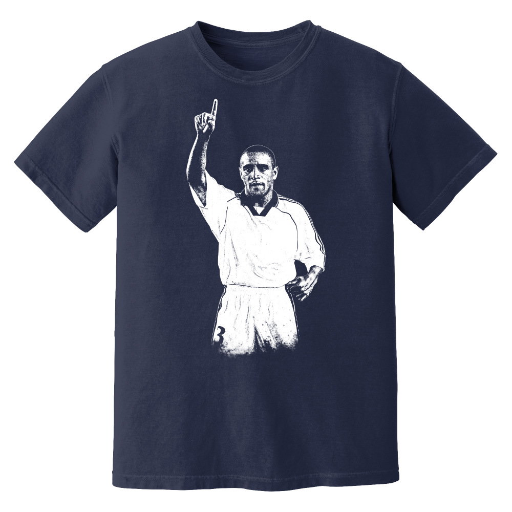 Roberto Carlos Real Madrid Phantom Graphic Tee - Navy