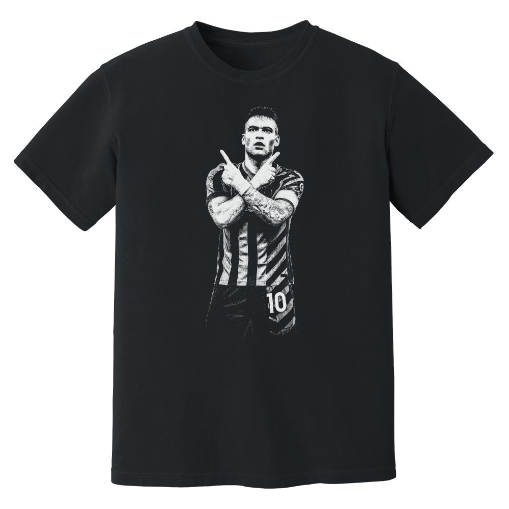 Lautaro Inter Milan Phantom Graphic Tee - Black