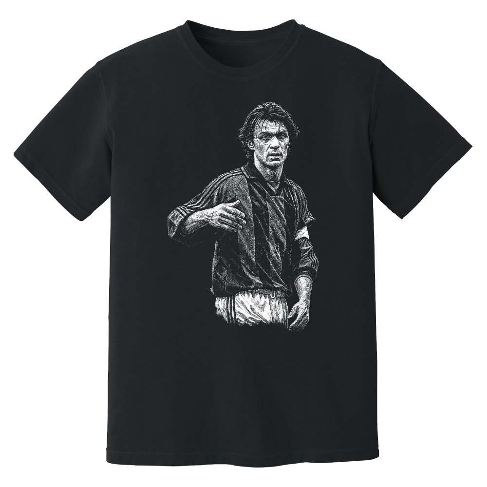 Maldini AC Milan Phantom Graphic Tee - Black