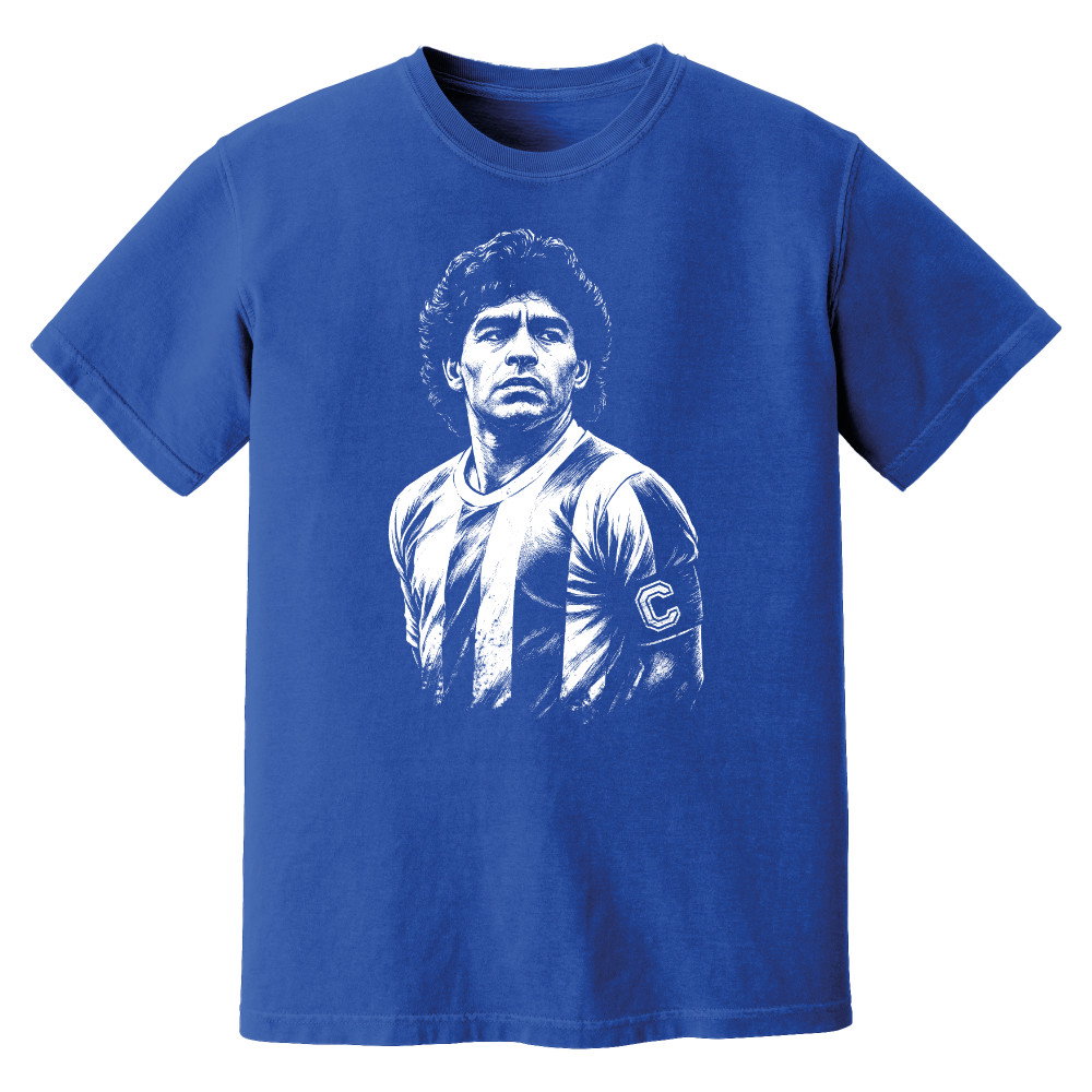 Maradona Argentina Phantom Graphic Tee - Blue