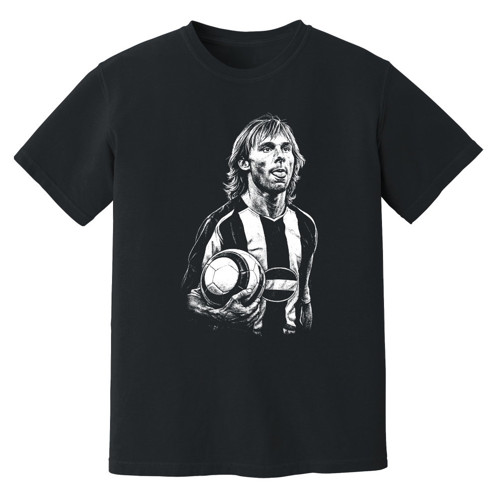 Nedved Juventus Phantom Graphic Tee - Black