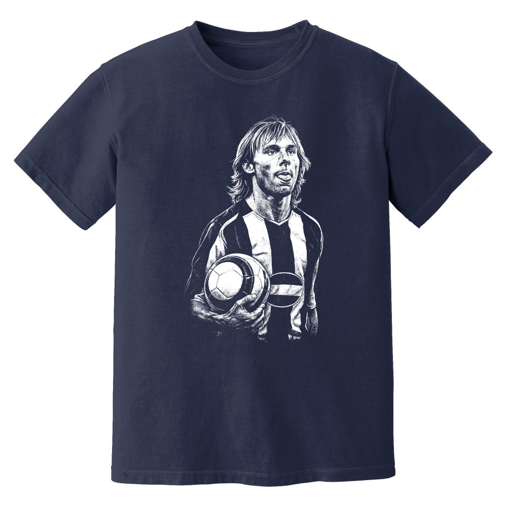 Nedved Juventus Phantom Graphic Tee - Navy