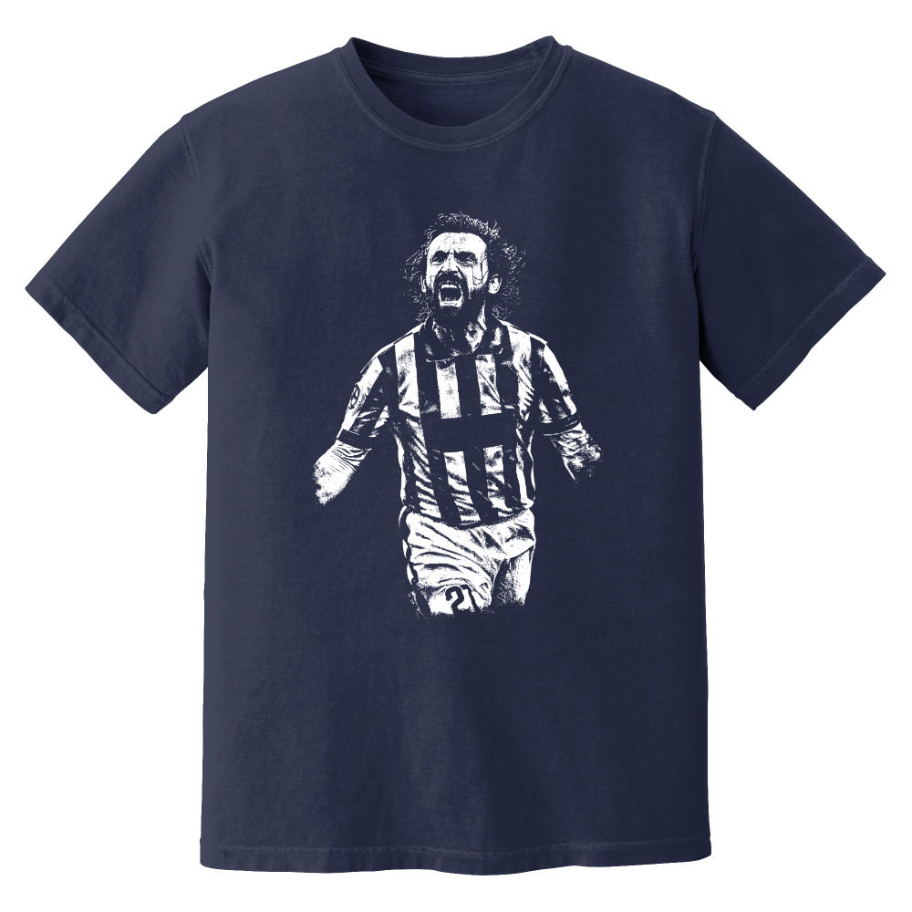 Pirlo Juventus Phantom Graphic Tee - Navy
