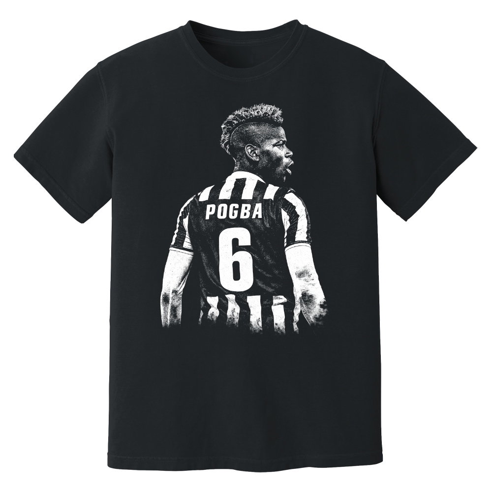 Pogba Juventus Phantom Graphic Tee - Black