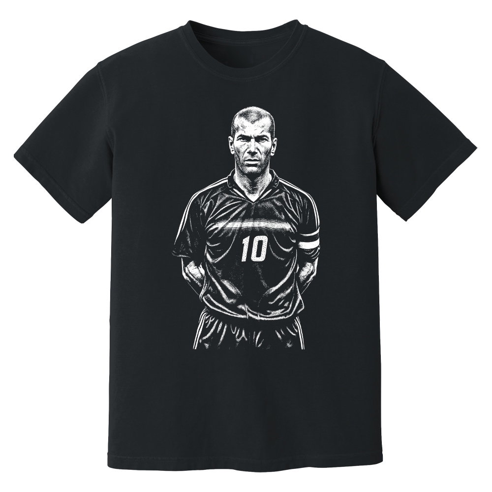 Zidane France Phantom Graphic Tee - Black