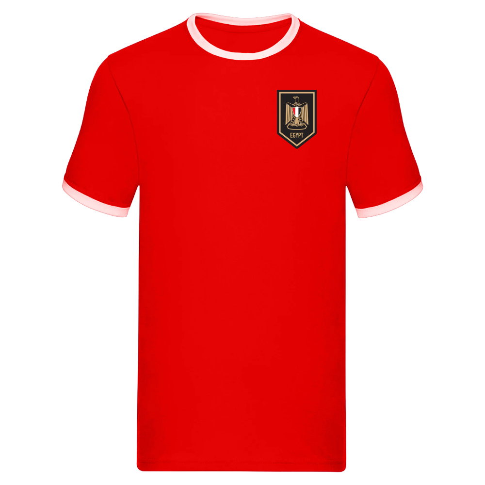 Egypt Logo Ringer Tee (Red)