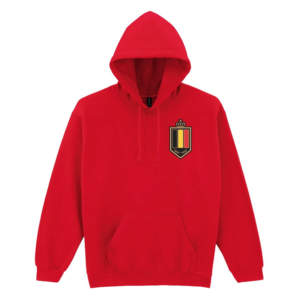 Belgium Logo Hoody (Red)