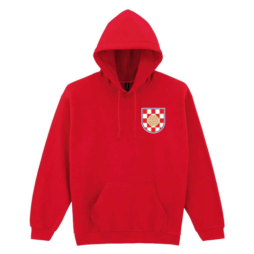 Croatia Logo Hoody (Red)