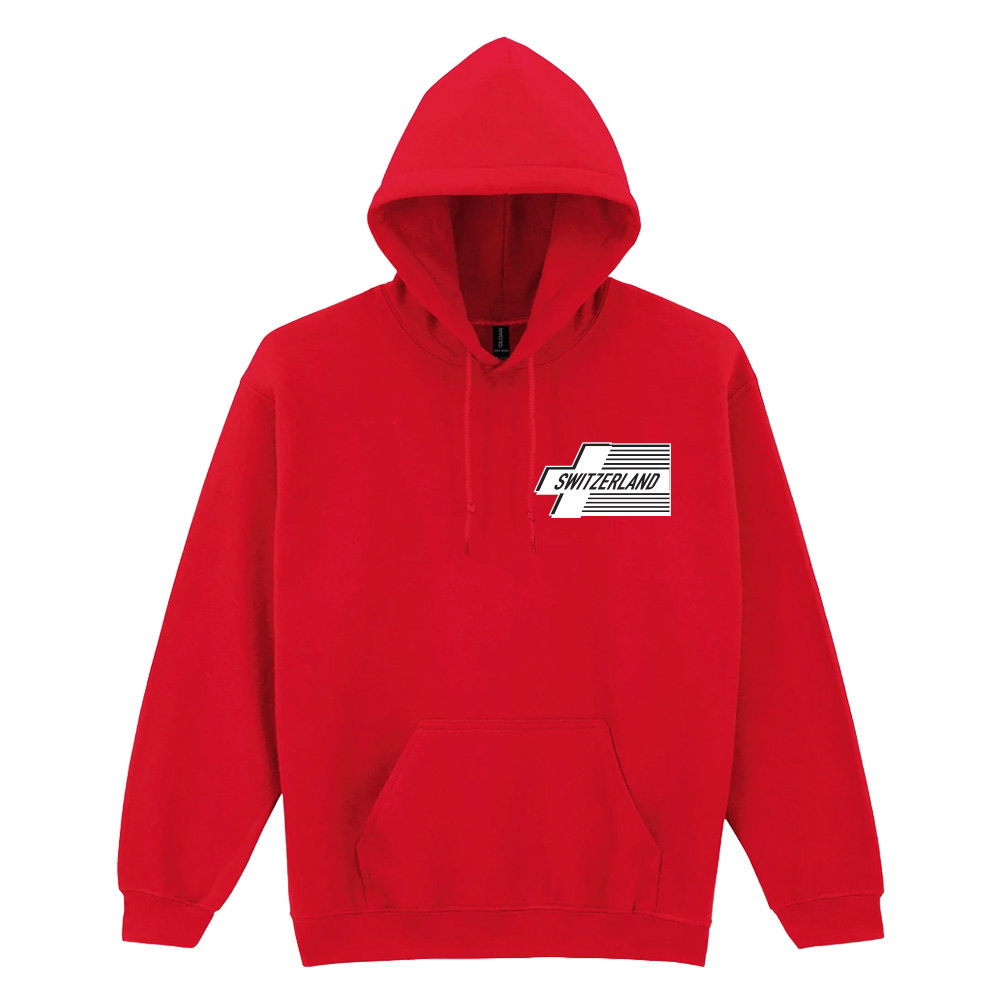Switzerland Logo Hoody (Red)