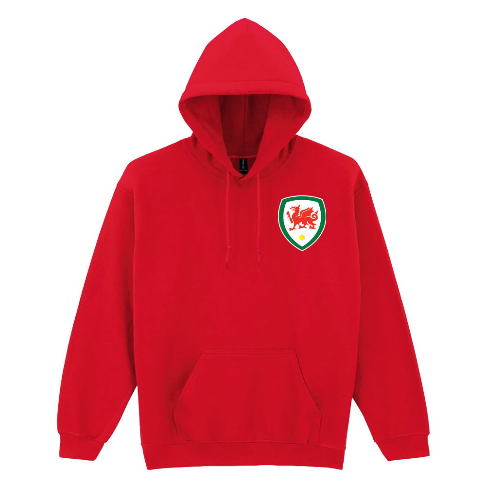 Wales Logo Hoody (Red)