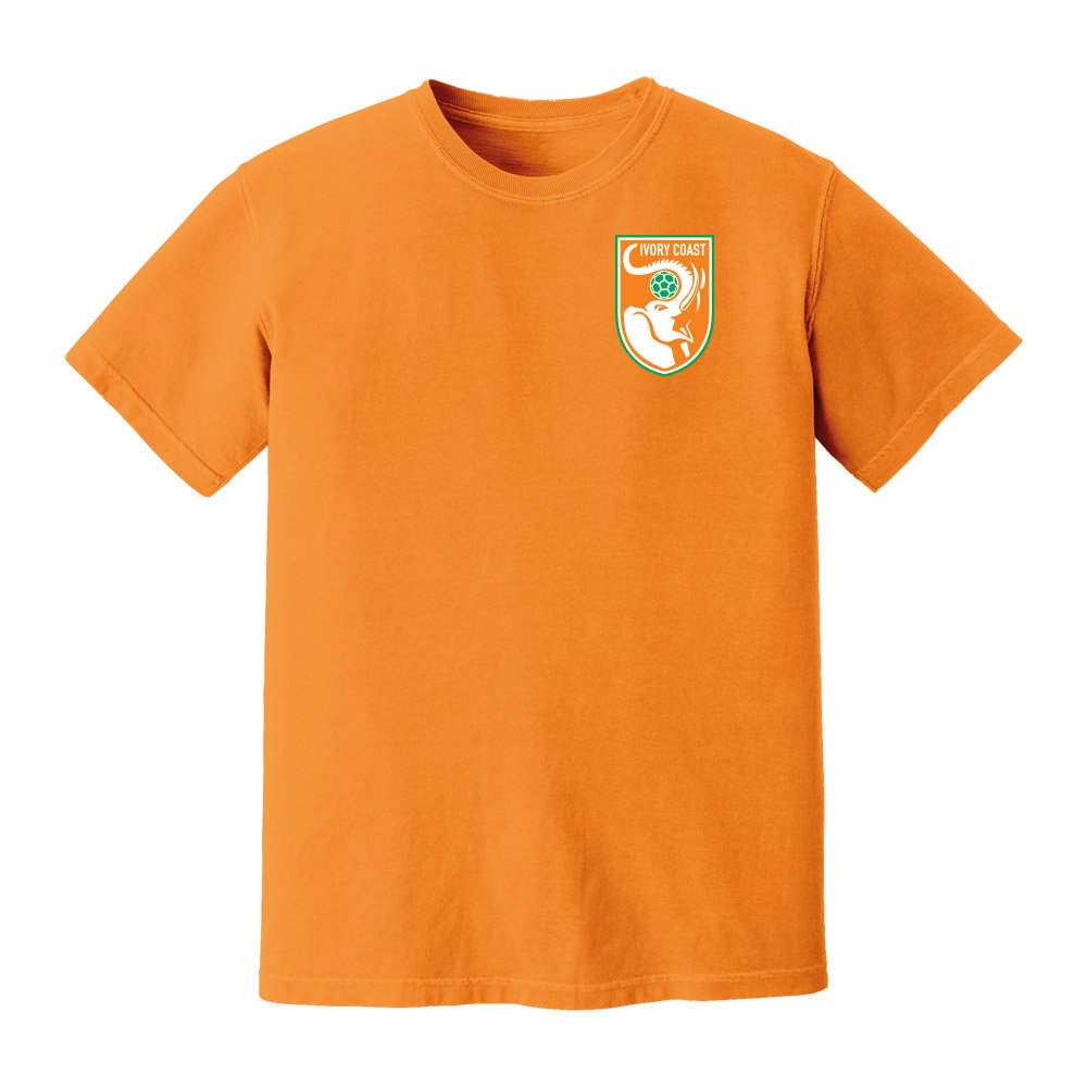 Ivory Coast Logo T-Shirt (Orange)
