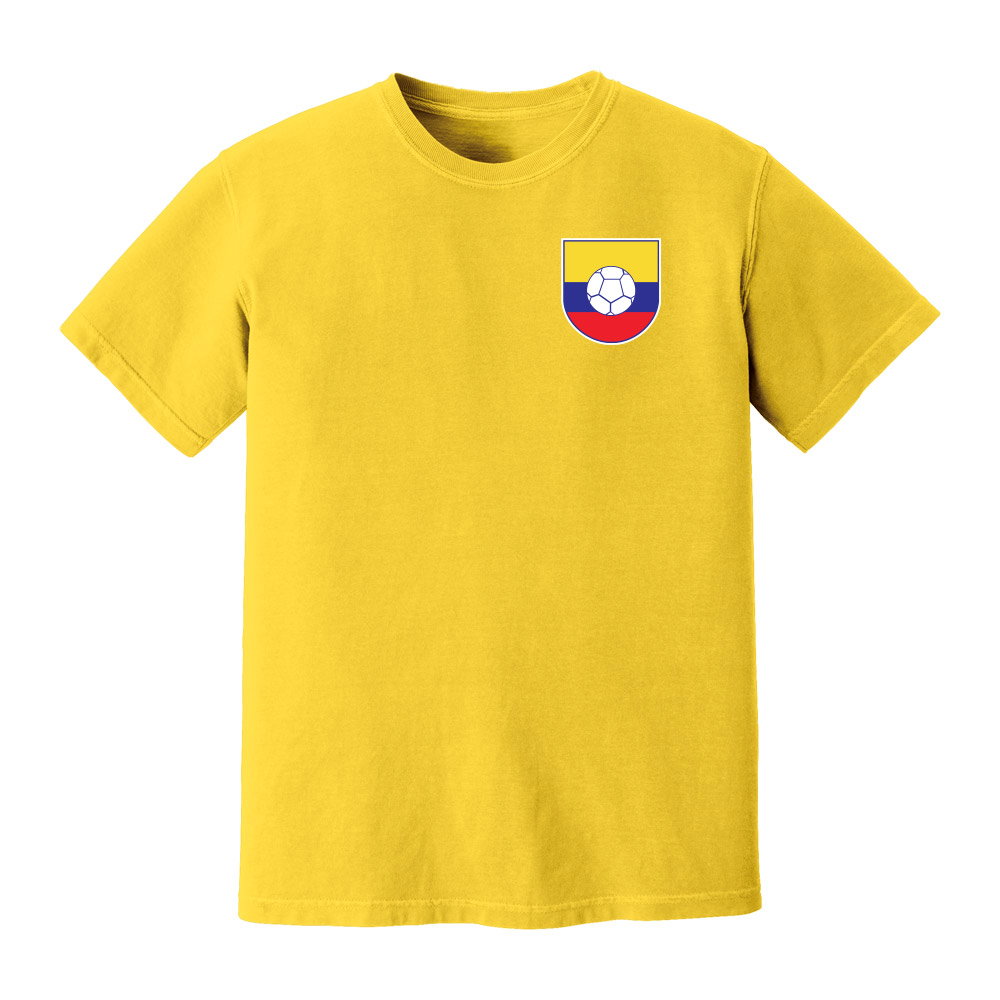 Colombia Logo T-Shirt (Yellow)