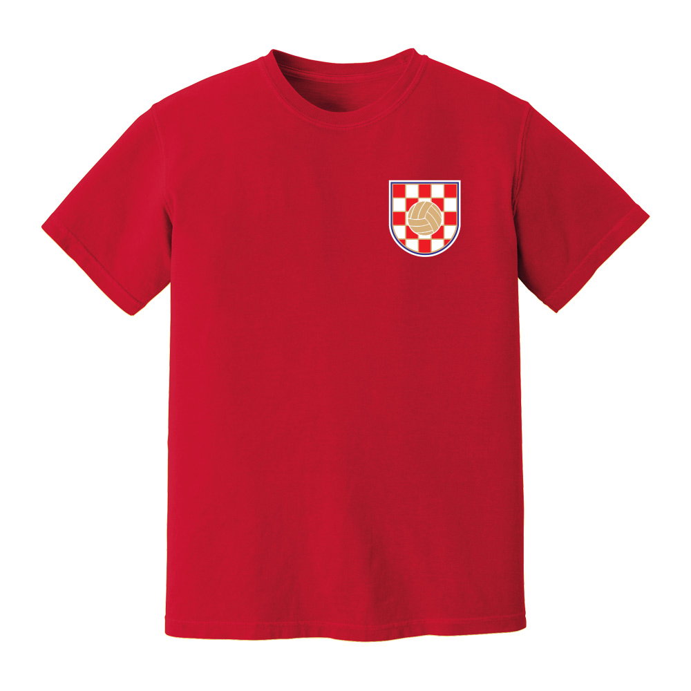 Croatia Logo T-Shirt (Red)