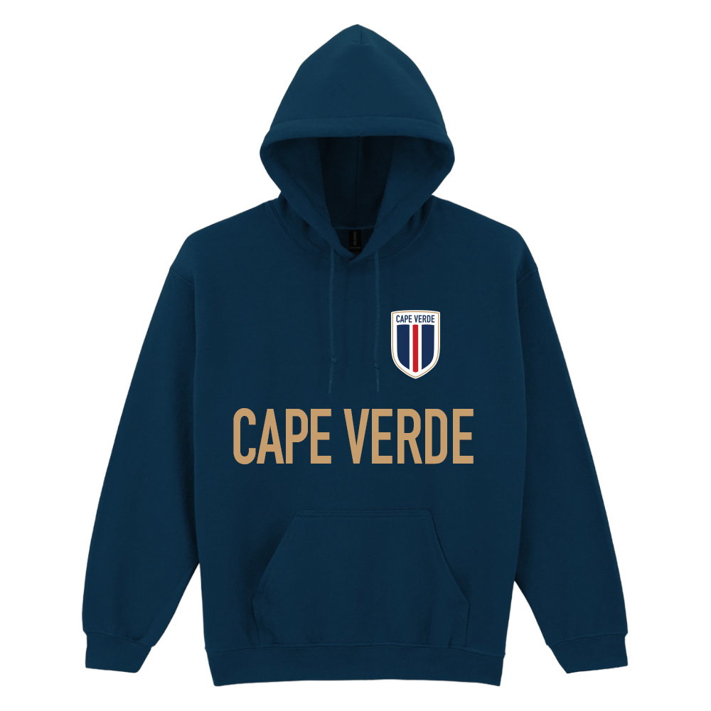 Cape Verde National Team Text Hoodie (Navy)
