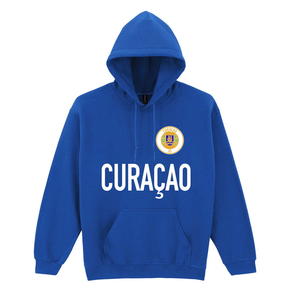 Curacao National Team Text Hoodie (Blue)