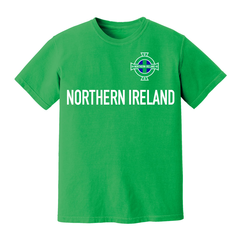 Northern Ireland National Team Text T-Shirt (Green)